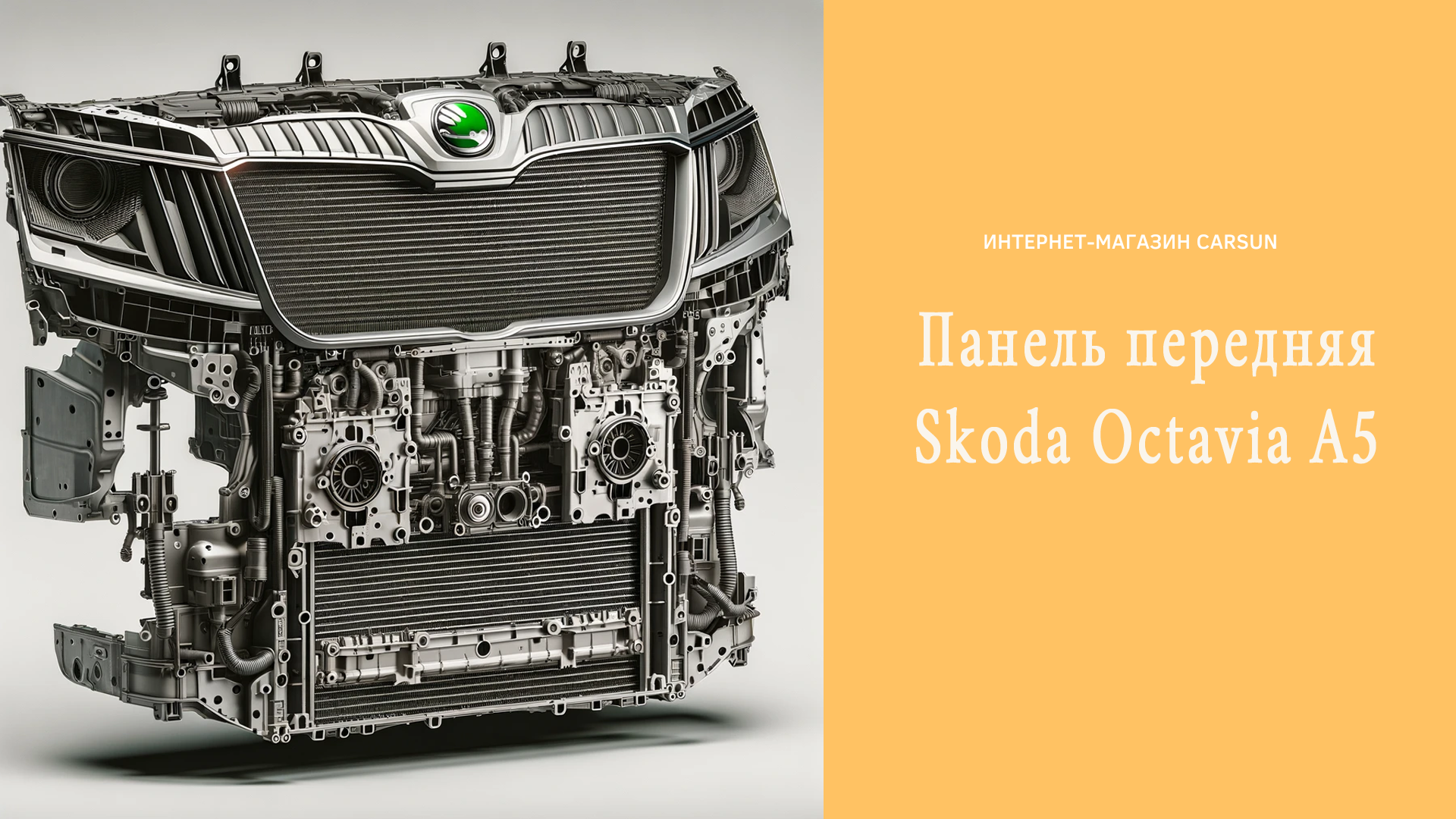Панель крепления радиаторов для Skoda Octavia A5 купить