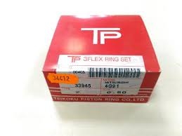 Кольца поршневые (комплект на двигатель) TP 41001STD
