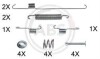 Монтажний набір гальмівної колодки A.B.S. 0001Q (фото 1)
