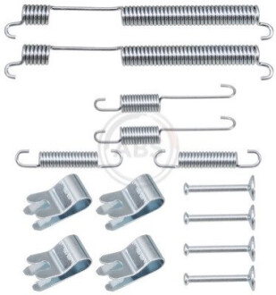 Планка супорта (переднього) прижимна (к-кт) Nissan Qashqai II/Renault Kadjar/Megane IV 13- A.B.S. 0053Q