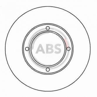 Гальмівний диск A.B.S. 15658