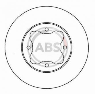 Гальмівний диск A.B.S. 16038