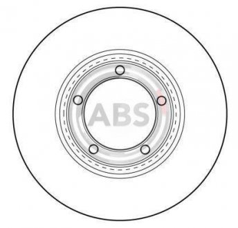 Гальмівний диск A.B.S. 16565 (фото 1)