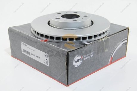 Гальмівний диск перед. S60/S70/S80/V70/XC70 (98-10) A.B.S. 17404 (фото 1)