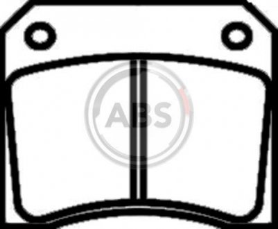 Колодки дискового тормоза A.B.S. 36001