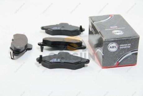 Комплект тормозных колодок, дисковый тормоз - A.B.S. (A91AXT55056DA / 96AB2K021AA / 96AB2K021AB) A.B.S. 37127 (фото 1)