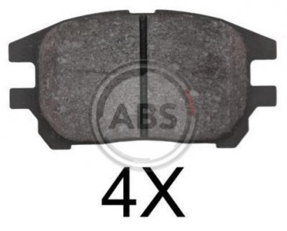 Колодки дискового тормоза A.B.S. 37799