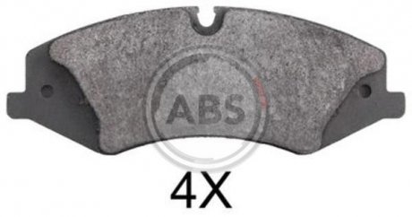 Колодки дискового тормоза A.B.S. 37803 (фото 1)