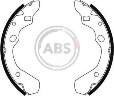 Колодки дискового тормоза A.B.S. 8843