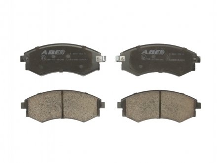 Комплект гальмівних колодок, дискове гальмо ABE C10503ABE