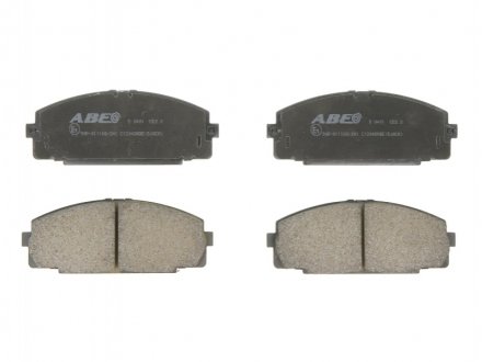 Комплект гальмівних колодок, дискове гальмо ABE C12048ABE