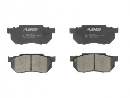 Комплект гальмівних колодок, дискове гальмо ABE C14019ABE (фото 1)