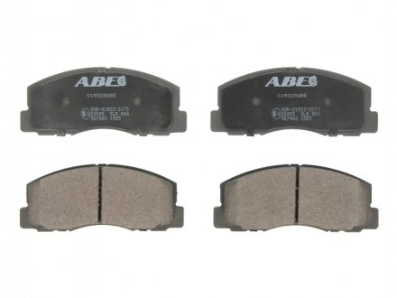 Комплект гальмівних колодок, дискове гальмо ABE C15025ABE