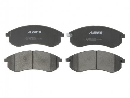 Комплект гальмівних колодок, дискове гальмо ABE C15042ABE (фото 1)