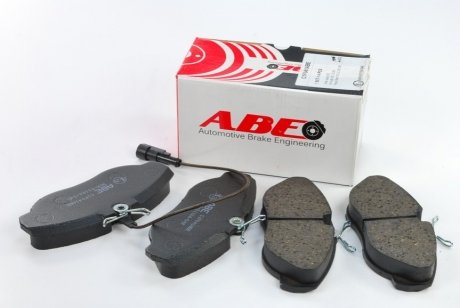 Комплект гальмівних колодок, дискове гальмо ABE C1F041ABE