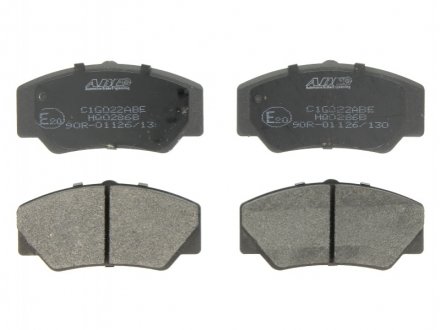Комплект гальмівних колодок, дискове гальмо ABE C1G022ABE (фото 1)