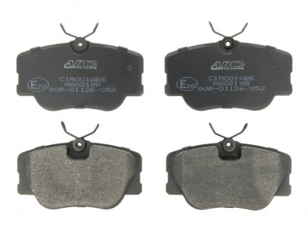 Комплект гальмівних колодок, дискове гальмо ABE C1M001ABE (фото 1)