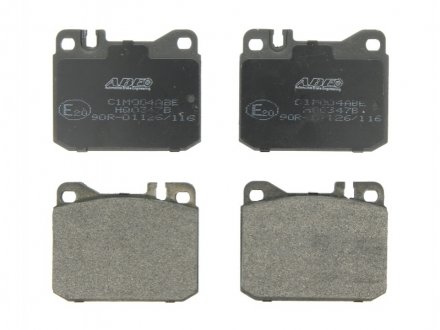 Комплект гальмівних колодок, дискове гальмо ABE C1M004ABE (фото 1)