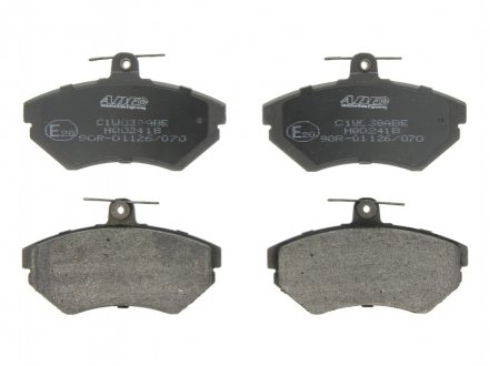 Комплект гальмівних колодок, дискове гальмо ABE C1W038ABE (фото 1)