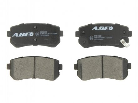 Комплект гальмівних колодок, дискове гальмо ABE C20308ABE (фото 1)
