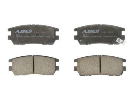 Комплект гальмівних колодок, дискове гальмо ABE C25005ABE