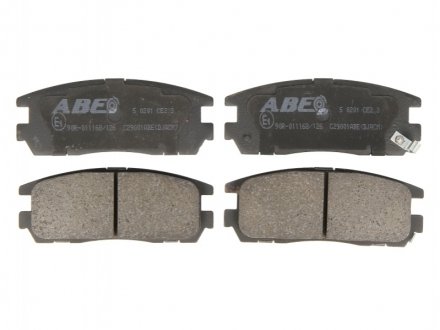 Комплект гальмівних колодок, дискове гальмо ABE C29001ABE (фото 1)