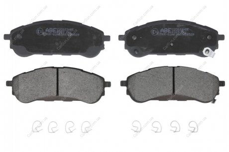 Комплект гальмівних колодок, дискове гальмо ABE C2G023ABE