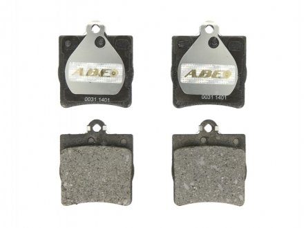 Комплект гальмівних колодок, дискове гальмо ABE C2M014ABE (фото 1)