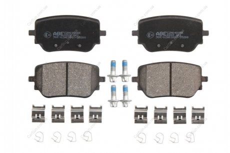 Комплект гальмівних колодок, дискове гальмо ABE C2M040ABE