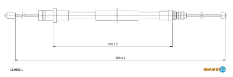 Автозапчасть ADRIAUTO 11.0262.1