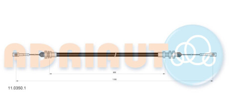 Автозапчастина ADRIAUTO 11.0350.1
