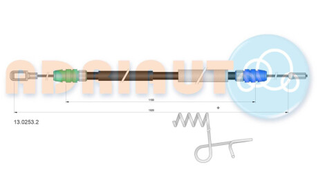Автозапчасть ADRIAUTO 13.0253.2