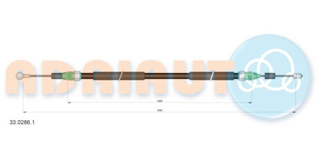 Автозапчасть ADRIAUTO 33.0286.1