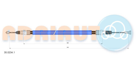 Автозапчасть ADRIAUTO 35.0234.1