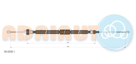 Автозапчастина ADRIAUTO 35.0235.1