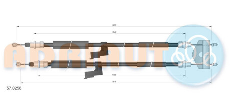 Автозапчасть ADRIAUTO 57.0258