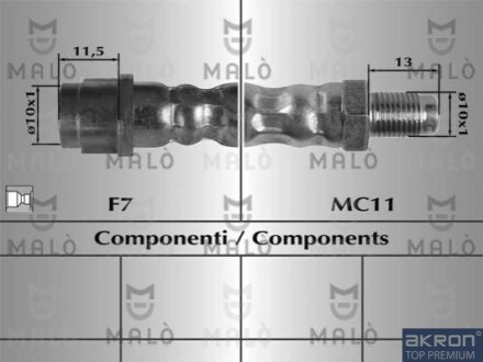 Автозапчасть AKRON-MALO 80236