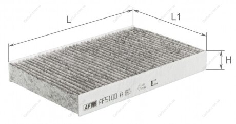 Фильтр салону - (8660003809 / 272772100R / 272774936R) Alpha Filter AF5100a
