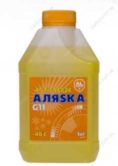 Антифриз ANTIFREEZE-40 (желтый) Канистра 1л - АЛЯSКА 5369