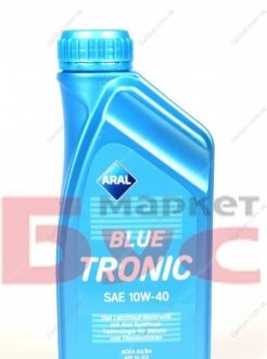 Масло моторное BlueTronic 10W-40 1 л - ARAL 14F736 (фото 1)