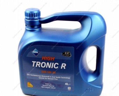 Моторна олія HighTronic R 5W-30 4 л - ARAL 1555F2 (фото 1)