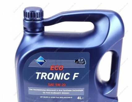 Олива моторна EcoTronic F SAE 5W20 (4 Liter) ARAL 15570E (фото 1)