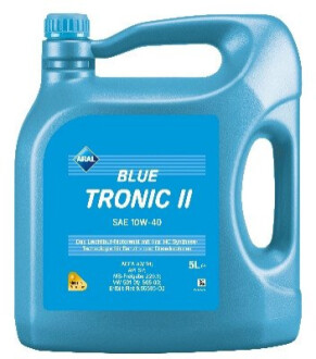 Олива моторна Blue Tronic II SAE 10W40 (5 Liter) ARAL 15F078