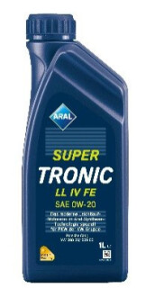 Олива моторна Super Tronic LL IV FE SAE OW20 (1 Liter) ARAL 15F3C3