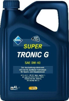 SuperTronic G 0W-40 4Lx4 ARAL 15F45E