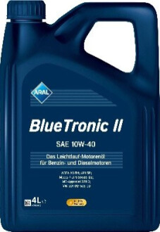 BlueTronic II 10W-40 4Lx4 ARAL 15F470