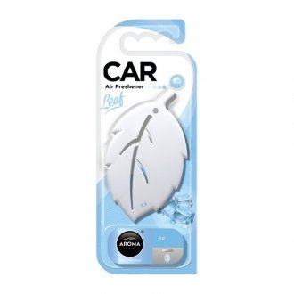 AROMA Ароматизатор на дзеркало Car Leaf 3D-ICE (14шт)).) Aroma-car 83127