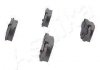 Дисковые тормозные колодки, комплект ASHIKA 51-00-00004 (фото 4)