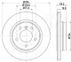 TARCZA HAM. BMW 3 E46 ASHIKA 61-00-0109 (фото 1)