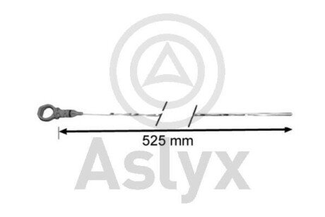 MIARKA OLEJU R 1.6DCI MEG 08- Aslyx AS535679